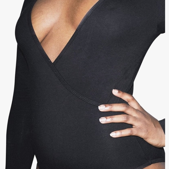 American Apparel wrap bodysuit - Picture 3 of 5
